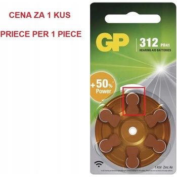 GP ZA312 6ks 1044031216