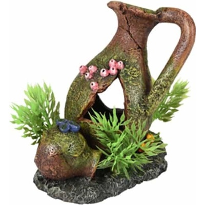Flamingo Moza amfora s rostlinami 11x8x11 cm