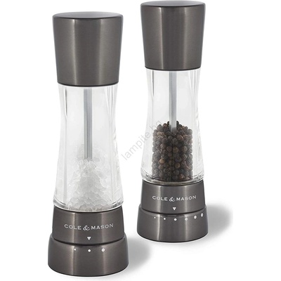 - К-кт мелнички за сол и пипер DERWENT 2 бр. 19 см антрацит (GG434)