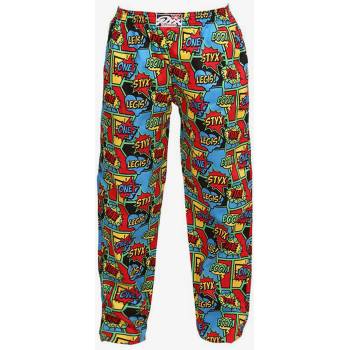 Styx Сини и червени шарени панталони за сън Styx boom Styx | Sin | ЖЕНИ | S