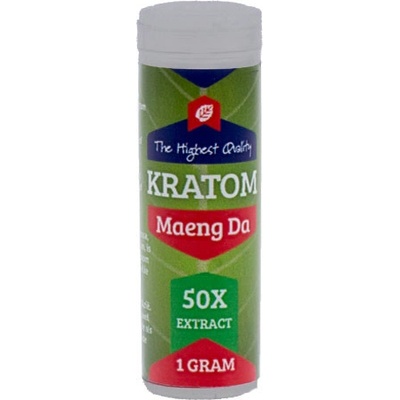 Gaia Store Kratom Maeng Da Red 50:1 extrakt 1 g – Zboží Dáma