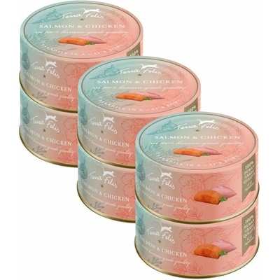 Terra Felis Salmon & Chicken 6 x 80 g