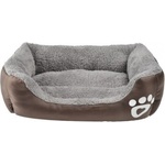 Desipaw Легла за домашни любимци с лапичка, размер xxl - 102х79 см, кафяв, desipaw - България - 490089021954