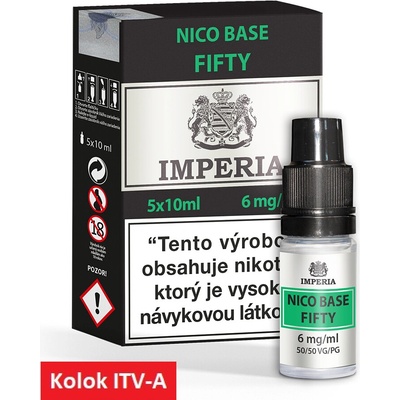 Imperia báza VPG PG50/VG50 6mg 5x10ml