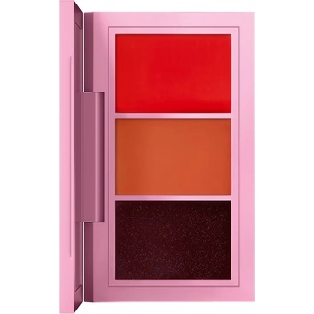 M·A·C от Harris With Love Lip Palette Roman Revelation: Bright Orange (Matte) + No Place Like LA: Warm Nude (Amplified) + London Grind: Deep purple (Amplified) 3 g