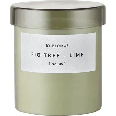 blomus Ароматна свещ - VALOA - размер L - цвят сиво-зелен (Agave Green) - аромат Fig Tree-Lime (BLOMUS-65296)