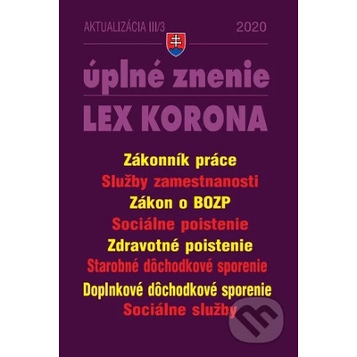 Aktualizácia III/3 2020 sk - LEX KORONA