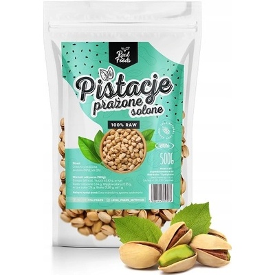Real Foods Pistácie celé orechy 1000 g
