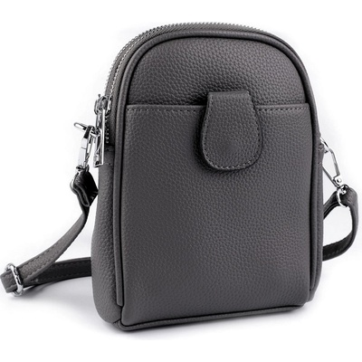 Prima obchod crossbody 14x19 cm 23 šedá