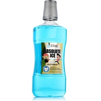 Zidac Laboratories Absolute Ice Kids Mouthwash 500 ml вода за уста за деца