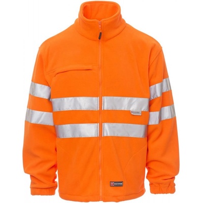 PAYPER light fluo 000344-0069 / Поларено блуза с 3m светлоотразителни ленти - оранжева m (000344006902001m)