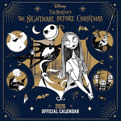 Nástěnný Nightmare Before Christmas 2026