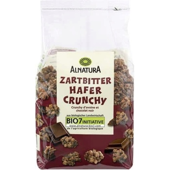 Alnatura Био овесено хрупкаво мюсли - Черен шоколад - 375 г