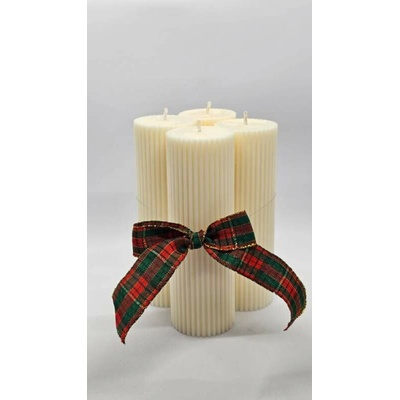 Masim Decor Adventné sviečky Viktória L naturálna 960 g