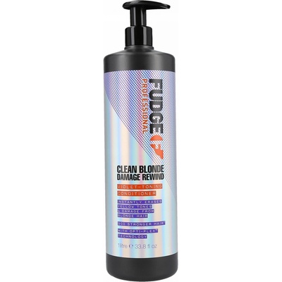 Fudge Clean Blonde Damage Rewind tónovací kondicionér pre blond vlasy 1000 ml