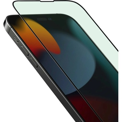Uniq Протектор от закалено стъкло /Tempered Glass/ за Apple iPhone 14 Pro Max/Uniq Optix, черен/прозрачен (UNIQ-IP6.7PM(2022)-VISCARE)