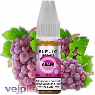 Elf Bar Elfliq Grape 10 ml 10 mg