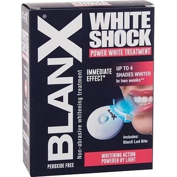 BlanX White Shock Power White Treatment zubná pasta 50 ml + LED aktivátor darčeková sada