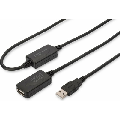 Digitus DA-73102 USB, 20m, černý