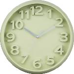 Karlsson Elevated Classic Numbers стенен часовник, пастелно зелен (KA6052GR)
