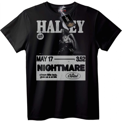 NOONEBRAND Тениска Halsey Кошмарно турне - 4XL, White