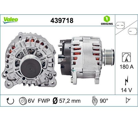 Alternátor VALEO 439718