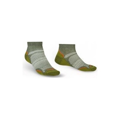 Bridgedale pánske ponožky Hike Ultra Light T2 Coolmax Performance Low green