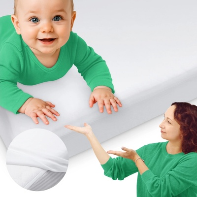 Fizjomax Prostěradlo bílé Tencel s gumou Premium 90x180