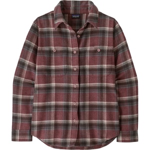 Patagonia Дамска риза с копчета Patagonia Women's Fjord Flannel Shirt - Cozy Cabin: Berry Fig (133-1602-0112)