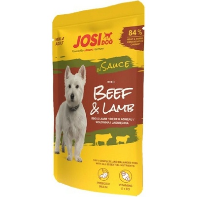 Josidog adult mini with Beef & Lamb in Sauce 100 g
