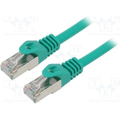 Gembird PP6A-LSZHCU-G-20M Patch S/FTP Cat 6a RJ45 vidlice z obou stran lanko Cu