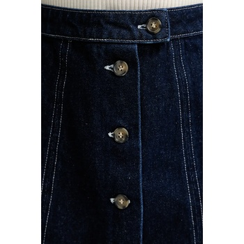 APC Дънкова пола A. P. C. jupe pipa в тъмносиньо къса разкроена COHJI. F06459 (COHJI.F06459)