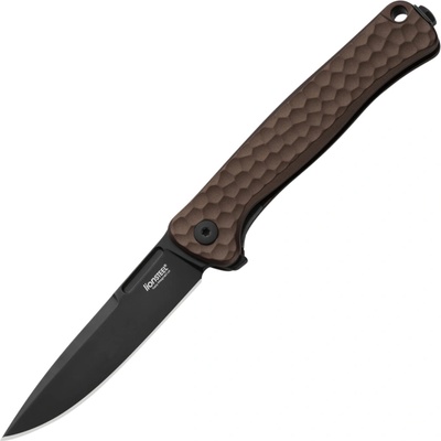Lion Steel EMMET Integral Solid EARTH Aluminum, MagnaCut, OLD BLACK, Hammertone EM01A EB