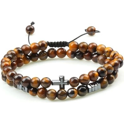 Predator Q1 pánský náramek křížek BZB503