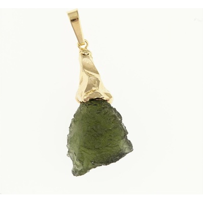 My Moldavite Přívěsek s přírodním vltavínem 040