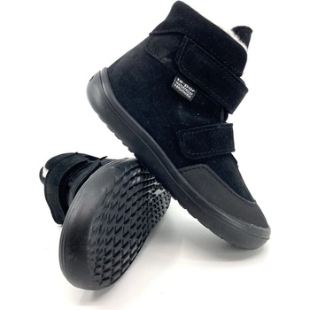 Jonap kožené zimní boty s membránou Jerry černá
