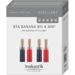 in-akustik BFA бананов щепсел Inakustik Excellence (4бр. /комплект), код 0081691 (81691)
