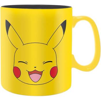 ABYstyle Чаша ABYstyle Games: Pokemon - Pikachu Face, 460 ml (ABYMUGA564)