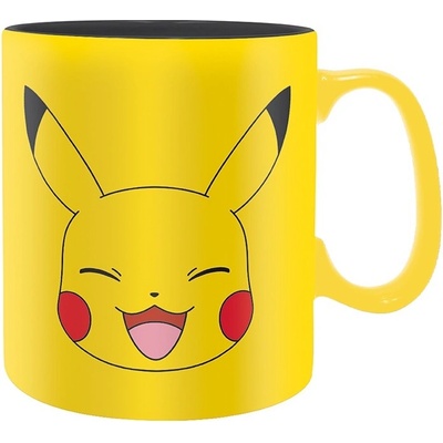 ABYstyle Чаша ABYstyle Games: Pokemon - Pikachu Face, 460 ml (ABYMUGA564)
