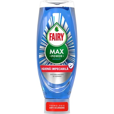 Fairy измиващ препарат за съдове, Max Power, Евкалипт, 730мл
