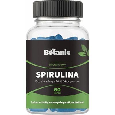 Botanic Spirulina Extrakt z řasy s 10 % fykocyaninu 60 kapslí