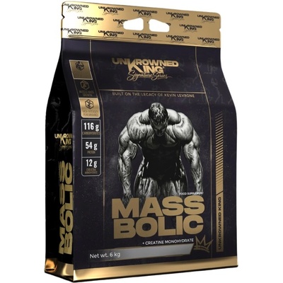 UnKrowned King by Kevin Levrone MassBolic Gainer | with Creatine Monohydrate & Tribulus [6000 грама] Ягода