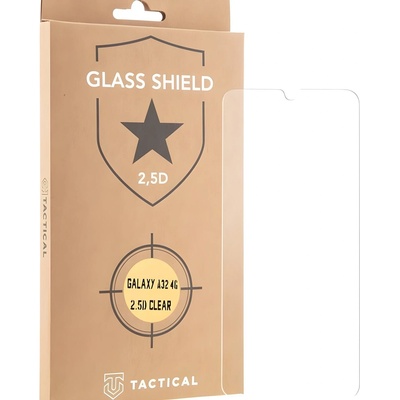 Tactical Glass Shield 2.5D стъклен протектор за Samsung Galaxy A32 4G - Прозрачен KP25843 (25843)