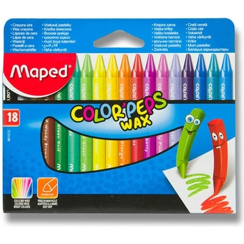 Maped Voskovky Color'Peps Wax 18 barev
