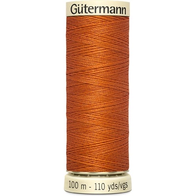 982 Univerzální šicí nit Gütermann 100% PES, oranžová