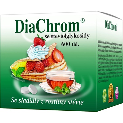 DiaChrom se stévií 600 tbl