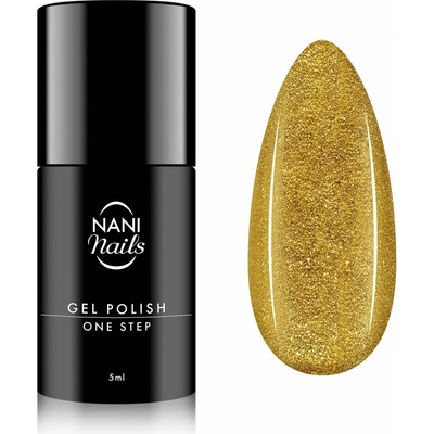 NANI gél lak One Step Glitter Copper 5 ml