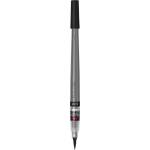 Pentel Маркер четка Pentel Colour Brush Pigment Ink Black (XGFP-101X), чернa, найлонов връх и пигментно мастило (XGFP-101X)