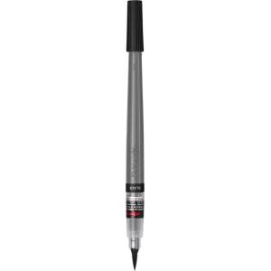 Pentel Маркер четка Pentel Colour Brush Pigment Ink Black (XGFP-101X), чернa, найлонов връх и пигментно мастило (XGFP-101X)