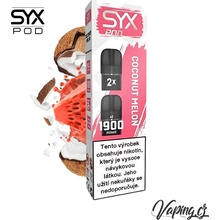 Syx Pod Coconut Melon 16,5 mg 2 x 950 potáhnutí 1 ks
